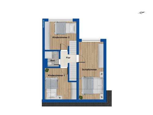 Grundriss Dachgeschoss