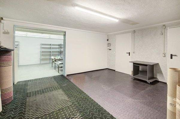 Teilansicht Lager Untergeschoß