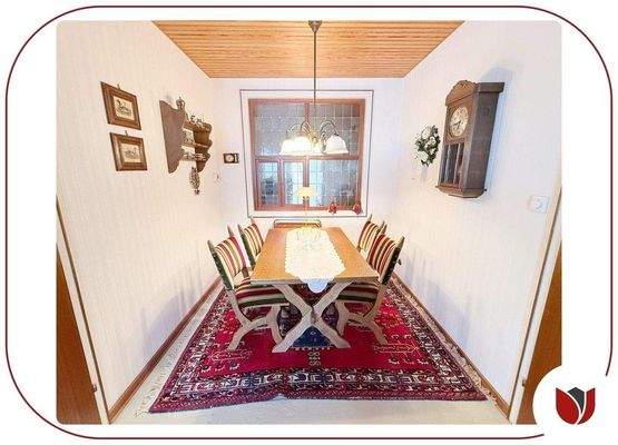 Essbereich: offen angrenzend ans Wohnzimmer