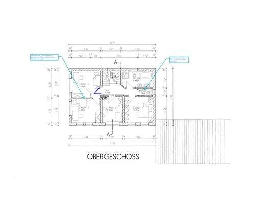 Grundriss Obergeschoss
