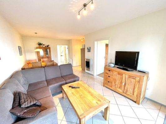 Wohnzimmer Gartendeck