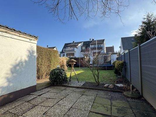 Garten + Rückansicht