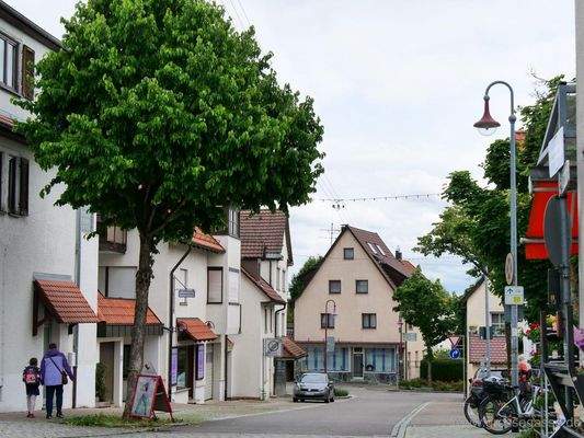 Blick von der Rosenstraße