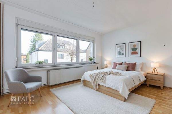 Schlafzimmer 2 - 1. OG - Möblierungsbeispiel