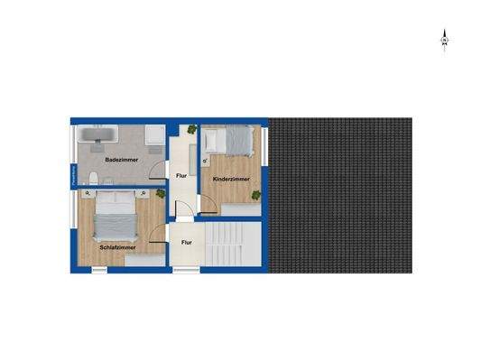 Grundriss Obergeschoss