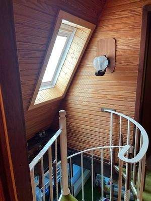 Treppe ins OG Velux