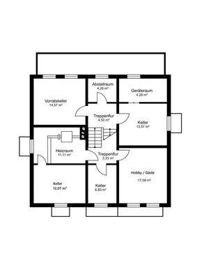 HAUS 3A Grundriss Untergeschoss