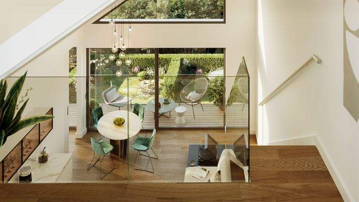 Innenansicht Wohnzimmer