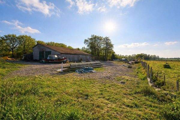 Scheune von der Straße