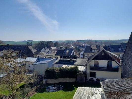 Dachterrasse Blick auf Kottenheim