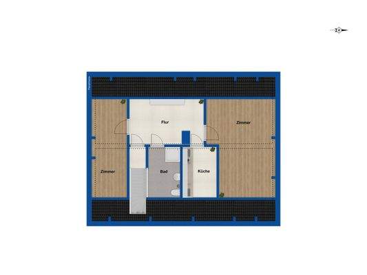 Grundriss Dachgeschoss