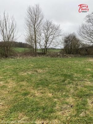 Blick auf das Baugebiet