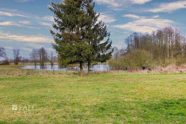 Moorlandschaft hinter dem Grundstück
