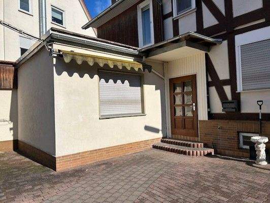 Wohnhauseingang vom Hof