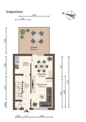 Grundriss Erdgeschoss