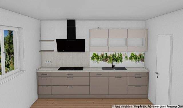 Gemütliche Dreizimmerwohnung in Nähe Klinikum mit eigenem Garten, Küche & Balkon - Foto 5