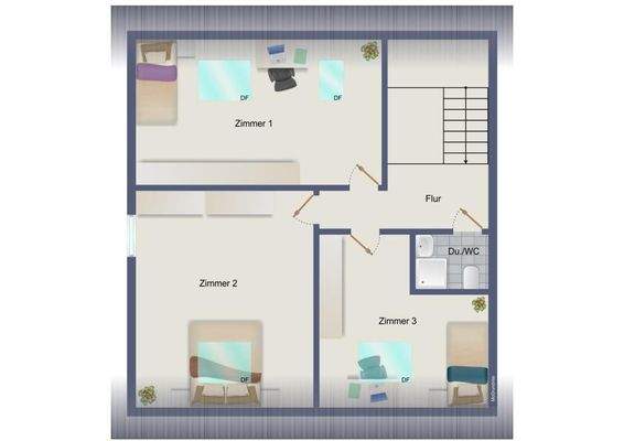 Grundriss Dachgeschoss