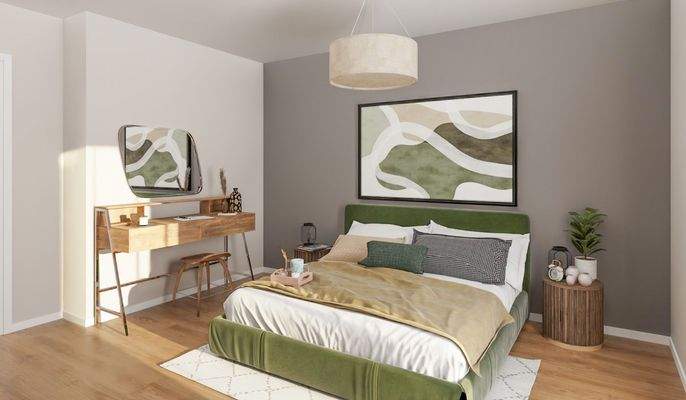 Gemütliches Schlafzimmer