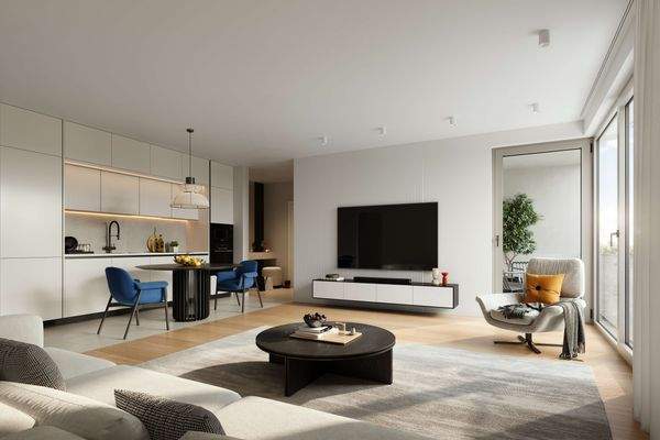 Wohnbereich - Visualisierung