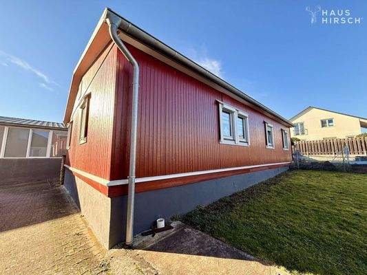 Seitenansicht Einfamilienhaus