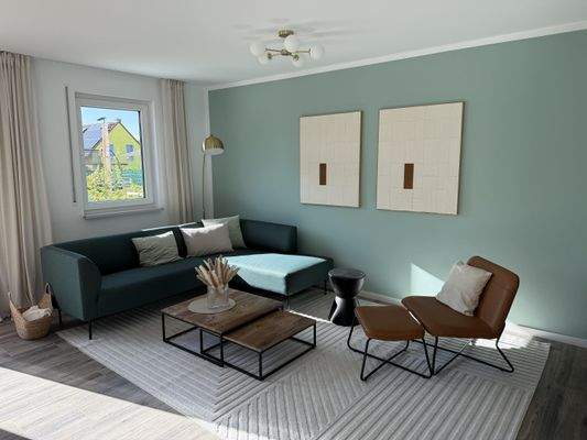 Musterhaus - Wohnzimmer