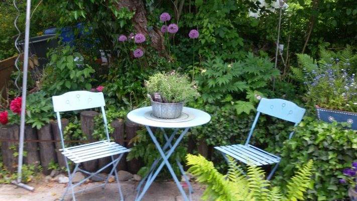 Sommerfoto Gartensitzplatz