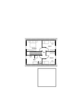 Grundriss Dachgeschoss