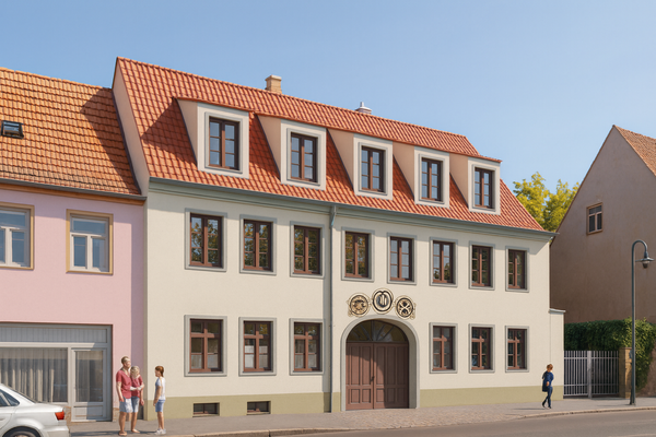 Wohnbeispiel Straßenansicht