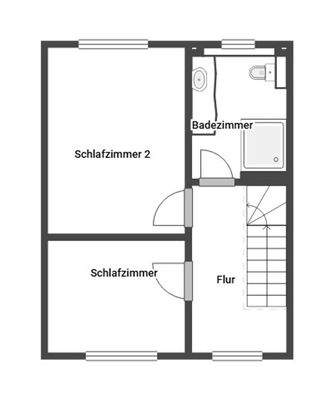 Grundriss Skizze 1.OG