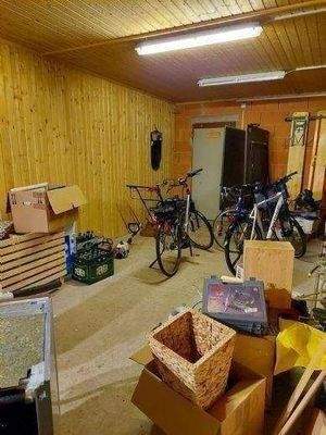 Abgeteiltes größeres Lager in der Scheune