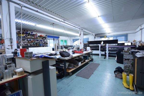 Produktionsfläche 1 im Erdgeschoss