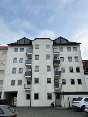 Ansicht Rückseite - Innenhof 