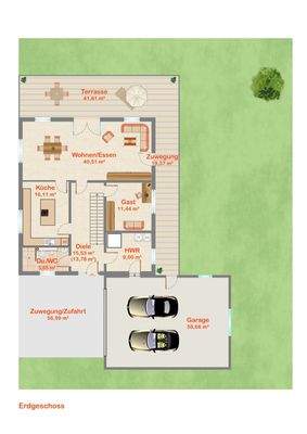 Grundriss Erdgeschoss