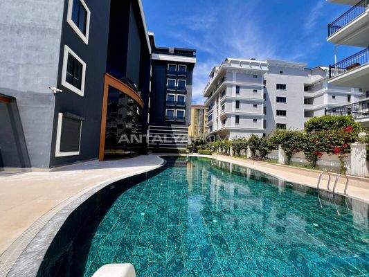 Key-Ready Flat in a Richly Featured Project in Alanya Antalya