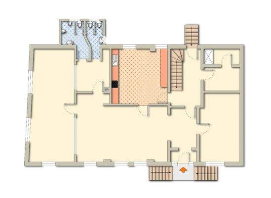 Gasthaus, unmöbliert (EG)