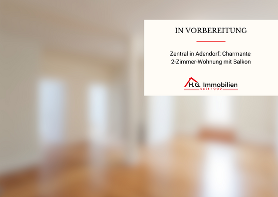 2-Zimmer-Wohnung in Adendorf