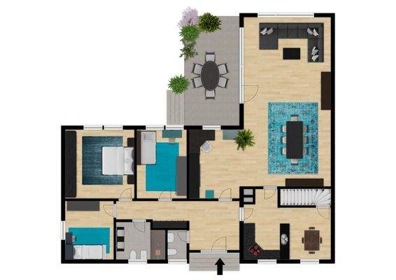 Grundriss Erdgeschoss