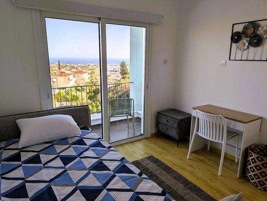 Schlafzimmer 1 Meerblick