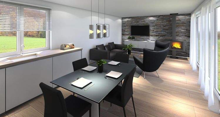 Wohn- und Essbereich