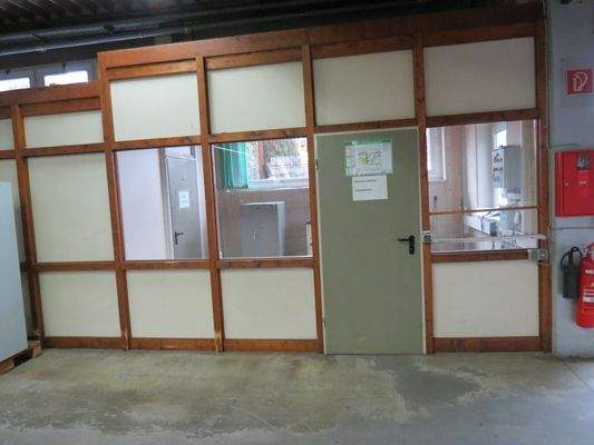 Meisterbüro in Halle 3