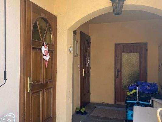 Eingänge beide Wohneinheiten