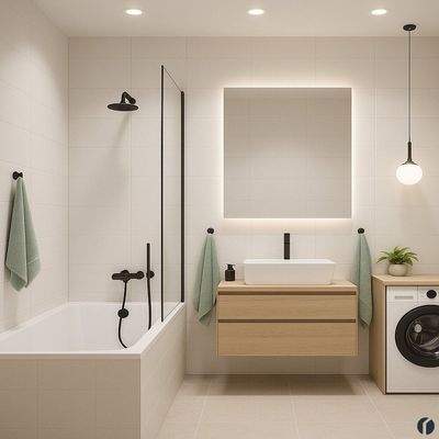 Einrichtungsbeispiel - Badezimmer