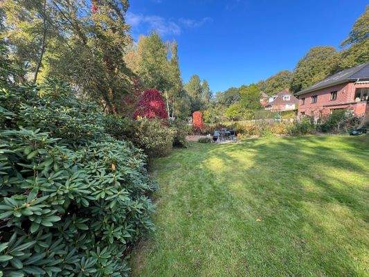 Blick auf die Terrasse