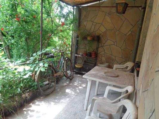 Terasse - alte Überdachung