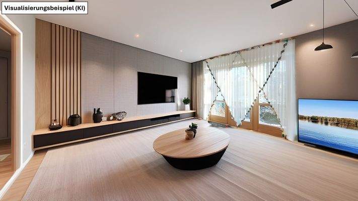 Wohnesszimmer Erdgeschoss Renovierungsbeispiel