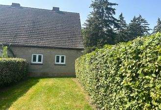 Vorgarten mit Blick auf das Haus