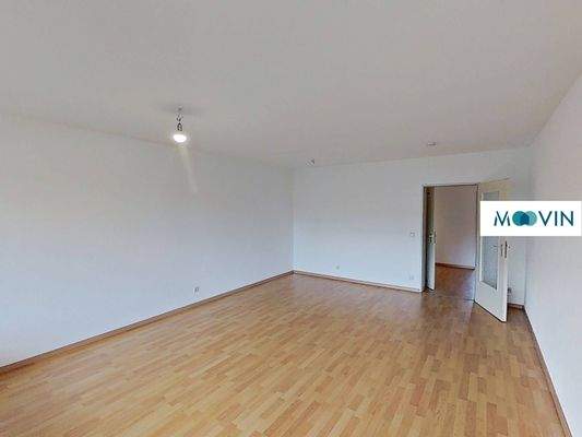 Ansicht III: Wohn- und Esszimmer