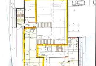Gelb markierte Fläche 