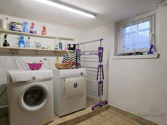 Waschmaschine und Trockner