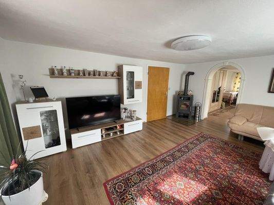 Wohnzimmer 1. OG mit Kamin